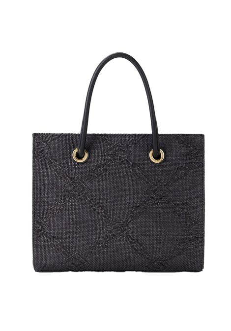 Borsa Elisabetta Franchi donna BS83A52E2110 nera rafia ELISABETTA FRANCHI | Borse | BS83A52E2110